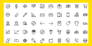 100 Free Line and Solid Icons (AI. EPS. SKETCH. SVG. PNG. WEB FONTS)