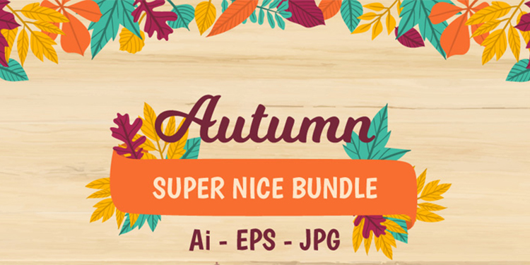 Free Download: Autumn Inspired Vectors (Cards, Banners, Badges, Patterns)