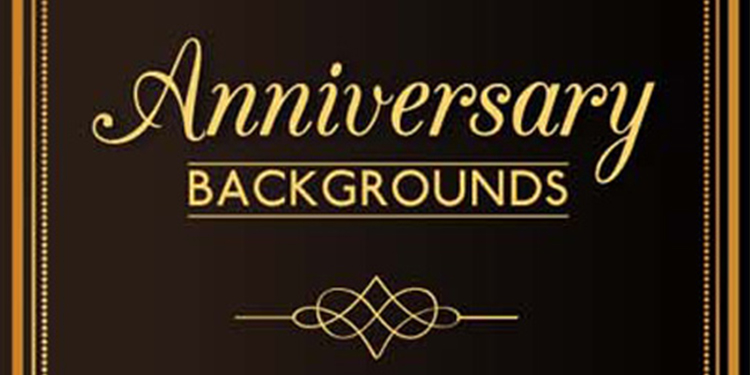 Free Anniversary Background Cover Pack