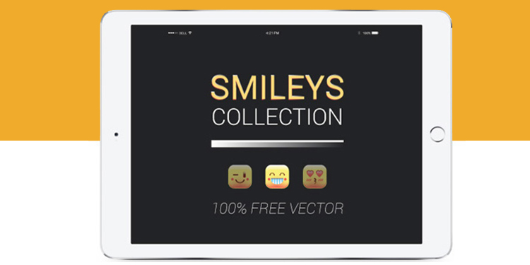 Free Download : Smileys Collection (free vector – exclusive)