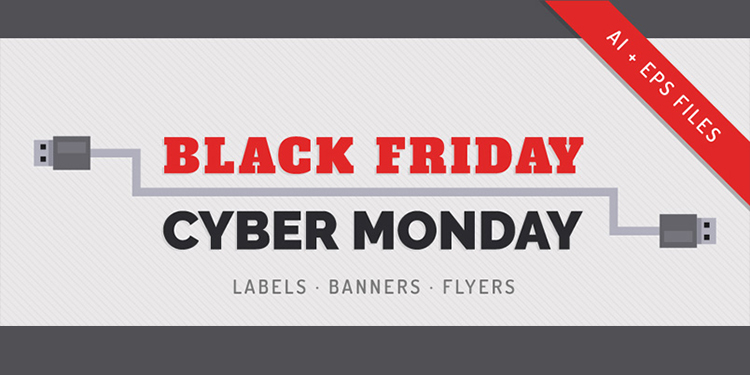 Free ”Black Friday” Banners, Labels and Flyers